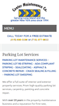 Mobile Screenshot of center-maintenance.com